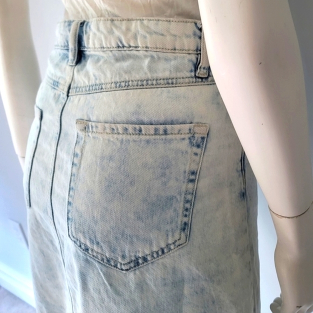 Eightytwo Petite Women's Denim Mini Skirt Size XS